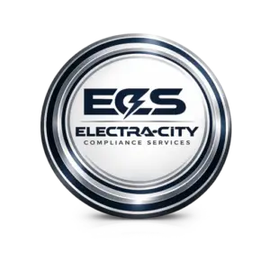 Electricity Compliance Services LTD logo, electrician in Hitchin