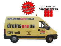 Drains Are Us Ltd logo, drainage engineer in Warwick