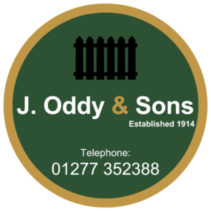 Oddy Fencing logo, fencing and gate installer in Coalhill