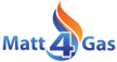 Matt4Gas logo, gas engineer in Birmingham