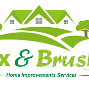 Fix & Brush logo, handyman in Rushmoor