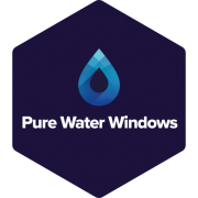 Pure Water Windows - Ipswich logo, window cleaner in Ipswich