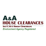 A & A House Clearance Gosport logo, rubbish and waste clearance specialist in Gosport