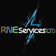 RNE Services Ltd logo, electrician in Birmingham