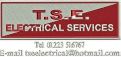 T S E Electrical Services logo, EV charger installer in Cambridge