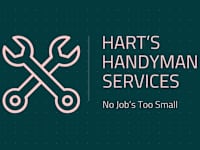 Harts Handyman Services logo, handyman in Epsom