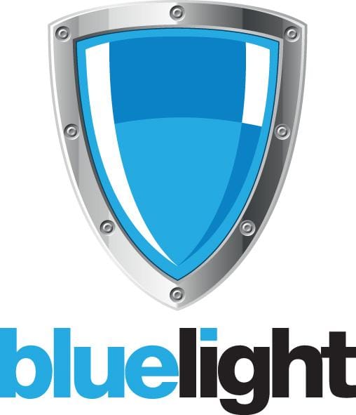 Blue Light Safety Limited logo, electrician in Sheffield