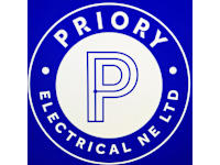 Priory Electrical (NE) Ltd logo, solar installer in Whitley Bay