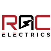 RAC Electrics logo, EV charger installer in St Austell