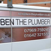 Ben the Plumber Ltd logo, plumber in Middlesbrough