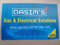 Qasim logo, gas engineer in Smethwick