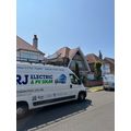 TRJ Electric & PV Solar Ltd logo, gardener in Skegness