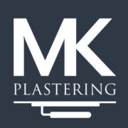 MK Plastering Services logo, plasterer in London