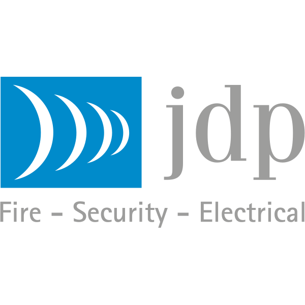 JDP Fire Security & Electrical logo, EV charger installer in Birmingham