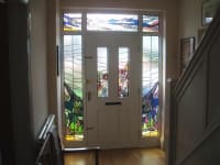 Revival Stained Glass logo, window fitter in Stockport