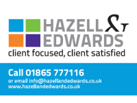 Hazell & Edwards logo, gas engineer in Oxford