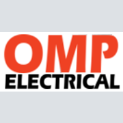 OMP Electrical logo, EV charger installer in Whitchurch