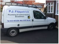 P.J Fitzpatrick logo, heating engineer in Birmingham