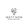 WATT NOW logo, electrician in Whyteleaf