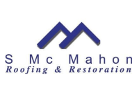 S Mcmahon logo, bricklayer in Ballyskeagh