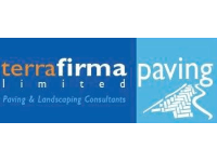 Terrafirma Paving Ltd logo, driveway and patio installer in Guildford