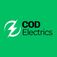 COD Electrics Ltd logo, EV charger installer in Antrim