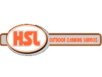 H S L Outdoor Cleaning Services logo, window cleaner in Lee-on-the-Solent