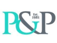 P & P Glass logo, glazier in Peasmarsh (Guildford)