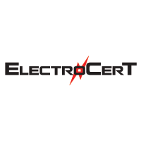 Electrocert logo, EV charger installer in Cottenham