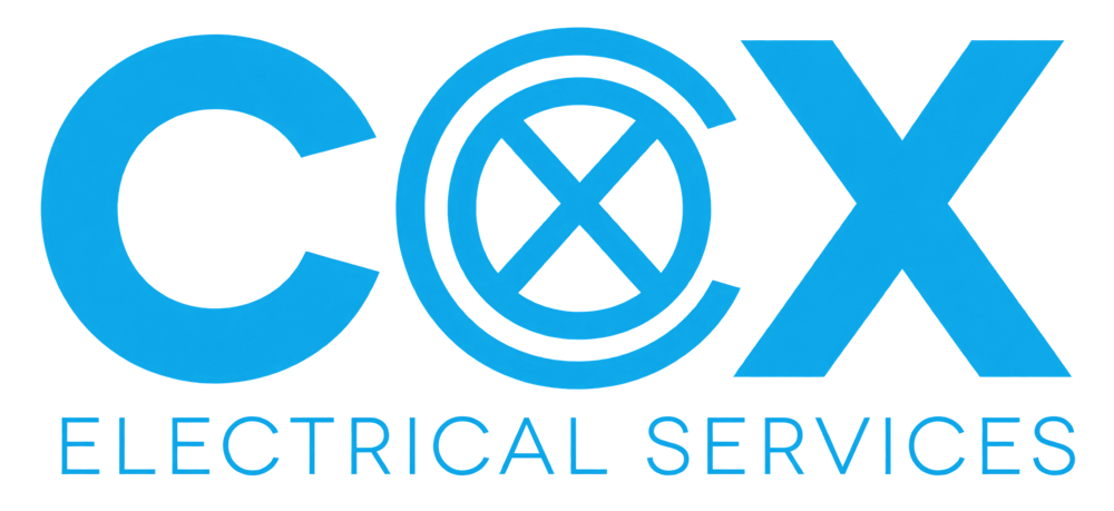 Cox Electrical Services logo, electrician in North Leigh