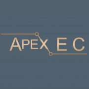 Apex E C logo, electrician in Waterlooville