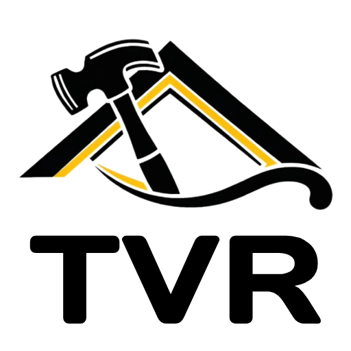 Tees Valley Refurbishments Ltd logo, bricklayer in Middlesbrough