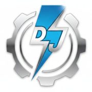 DJ Electrical SW Ltd logo, EV charger installer in Camborne