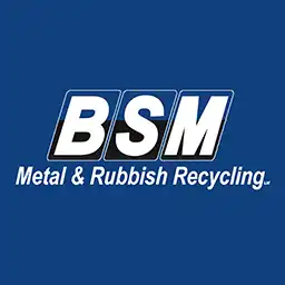 BSM Metal & Rubbish Recycling logo, rubbish and waste clearance specialist in Portsmouth