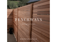 FENCEWAYS logo, fencing and gate installer in Manchester