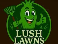 Lush lawns logo, pest controller in Epsom
