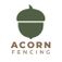 Acorn Fencing logo, fencing and gate installer in Peterborough