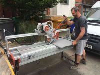 Tilers Tools logo, tiler in Appleton Thorn