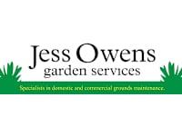 Jess Owens Garden Services logo, gardener in Gosport