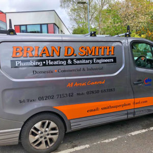 Brian Smith Plumbing & Heating logo, plumber in Poole