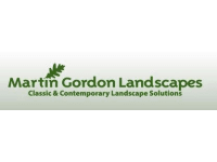 Martin Gordon Landscapes Ltd logo, driveway and patio installer in Wimborne Minster