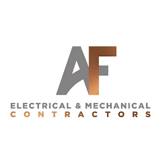 AF Electrical & Mechanical Contractors logo, electrician in Derby