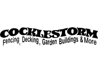 Cocklestorm logo, fencing and gate installer in Radcliffe