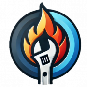 MP Heating Services logo, heating engineer in Middlesbrough