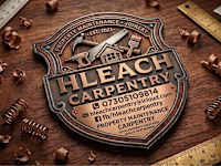 H Leach Carpentry logo, carpenter in Portsmouth