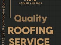 Hopkins&sons Roofing Services logo, roofer in Chichester