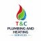 T & C Plumbing and Heating Services logo, air conditioning engineer in Rushmoor