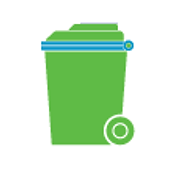 Bin & Gone Rubbish removal service logo, rubbish and waste clearance specialist in Failsworth