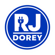 R J Dorey Limited logo, EV charger installer in South Cerney