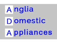 Anglia Domestic Appliances logo, appliance repair engineer in Peterborough